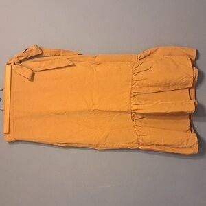 Forever 21 Linen Blend Wrap Skirt